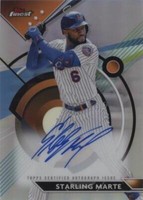 2023 Topps Finest - Starling Marte #FA-SM