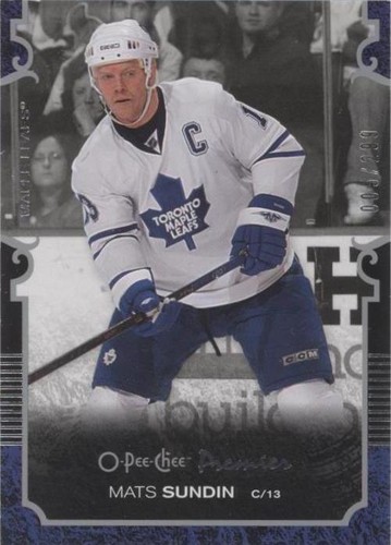 2007-08 O-Pee-Chee Premier - Mats Sundin #13