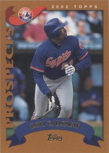 2002 Topps Traded - Ron Calloway #T192