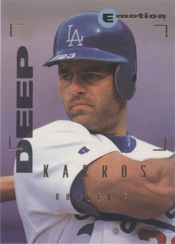 1995 Skybox Emotion - Eric Karros #141