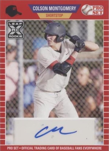 2021 Leaf Pro Set Baseball Blaster - Colson Montgomery #PS-CM2