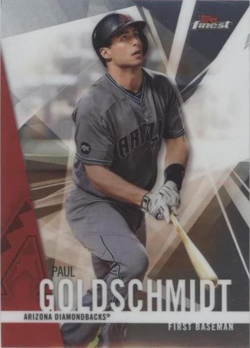 2017 Topps Finest - Paul Goldschmidt #86