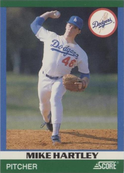 1991 Score 100 Hottest Rookies - Mike Hartley #67