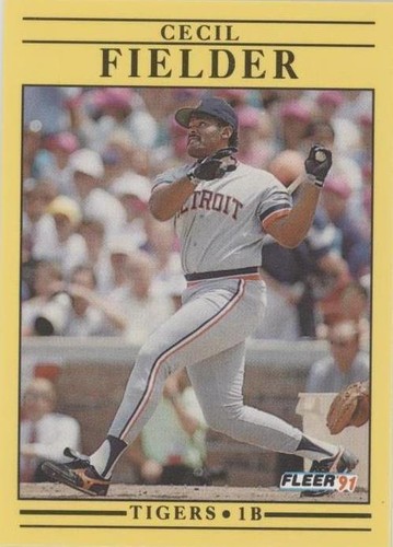 1991 Fleer - Cecil Fielder #335