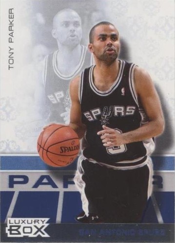 2007-08 Topps Luxury Box - Tony Parker #9