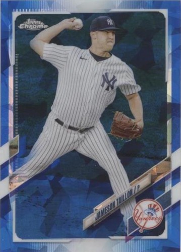 2021 Topps Chrome Update Series Sapphire Edition - Jameson Taillon #US132