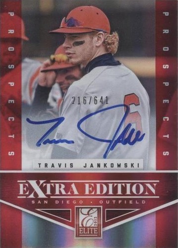 2012 Elite Extra Edition - Travis Jankowski #150
