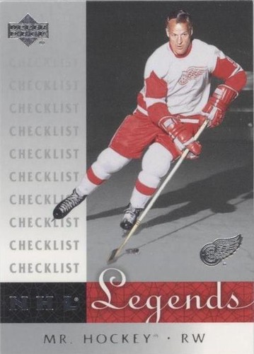 2001-02 Upper Deck Legends - Gordie Howe #99