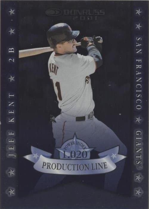 2001 Donruss - Jeff Kent #PL-56