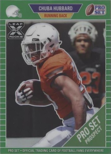 2021 Leaf Pro Set Metal Chuba Hubbard #16