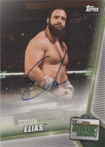 2019 Topps WWE Money in the Bank - Elias #A-EL