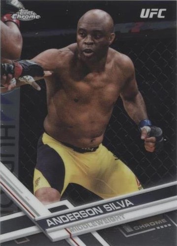 2017 Topps Chrome UFC - Anderson Silva #12