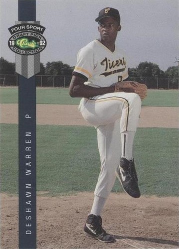 1992 Classic Four Sport Draft Pick Collection - DeShawn Warren #256