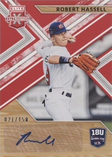 2019 Panini Elite Extra Edition - Robert Hassell #18U-RH