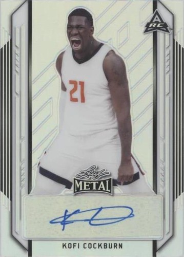 2021-22 Leaf Metal - Kofi Cockburn #BA-KC2