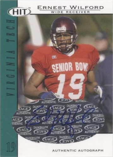 2004 SAGE Hit Ernest Wilford #A19