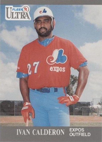 1991 Fleer Ultra - Ivan Calderon #199