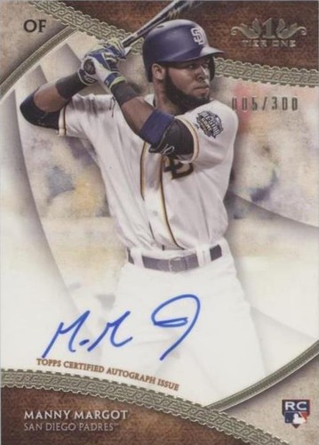 2017 Topps Tier One - Manny Margot #BOA-MM