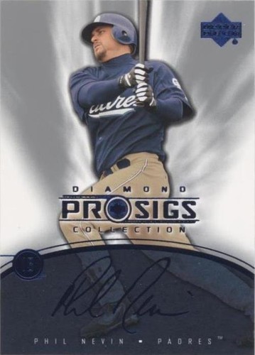 2004 Upper Deck Diamond Collection Pro Sigs - Phil Nevin #73