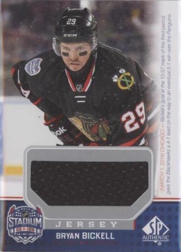 2014-15 SP Game Used - Bryan Bickell #SS-BB