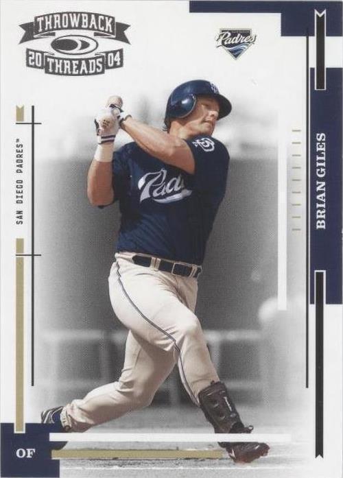 2004 Donruss Throwback Threads - Brian Giles #162