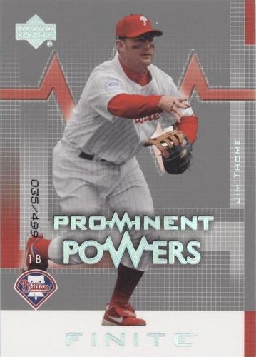 2003 Upper Deck Finite - Jim Thome #169