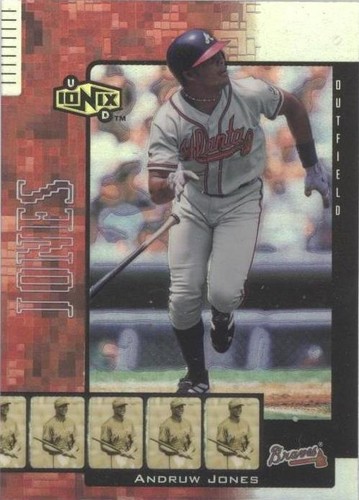 2000 Upper Deck Ionix - Andruw Jones #R11