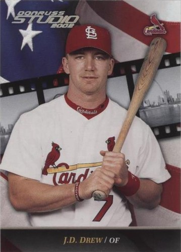 2002 Donruss Studio - J.D. Drew #161