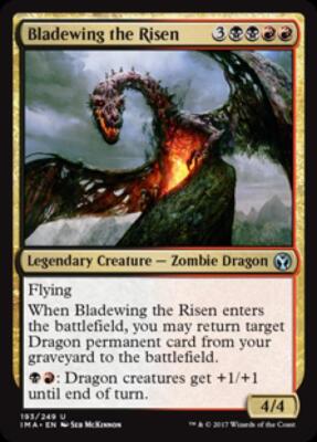 MTG - Bladewing the Risen - Iconic Masters - Light Play - Normal