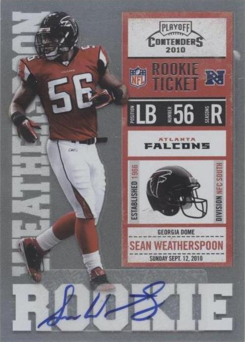 2010 Playoff Contenders Sean Weatherspoon #187