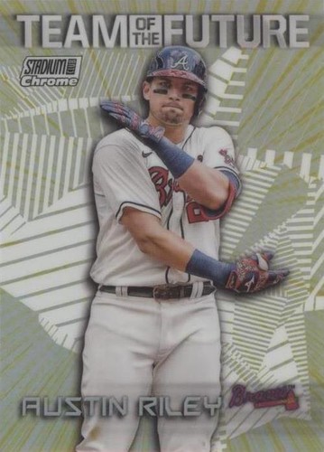 2022 Topps Stadium Club Chrome - Austin Riley #TOF-9