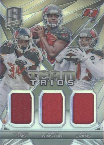 2015 Panini Spectra Charles Sims Jameis Winston Mike Evans #TT-TAM