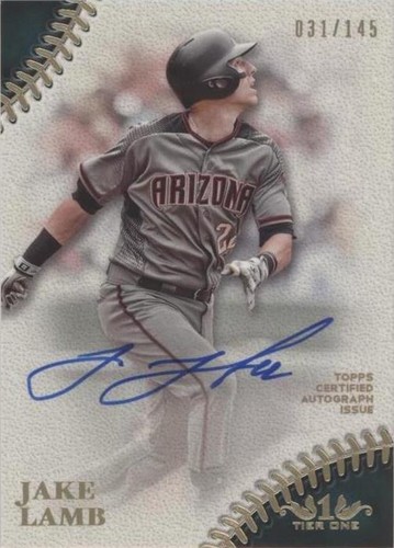 2018 Topps Tier One - Jake Lamb #PPA-JL
