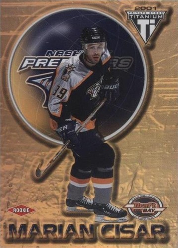 2000-01 Pacific Private Stock Titanium Draft Edition - Marian Cisar #131