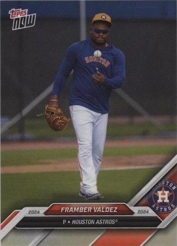 2024 Topps Now Road to Opening Day - Framber Valdez #OD-110