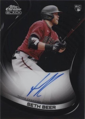 2022 Topps Chrome Black - Seth Beer #CBA-SBE