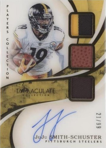 2019 Panini Immaculate Collection JuJu Smith-Schuster #PCA-JJS