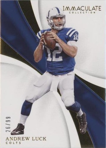 2017 Panini Immaculate Collection Andrew Luck #42