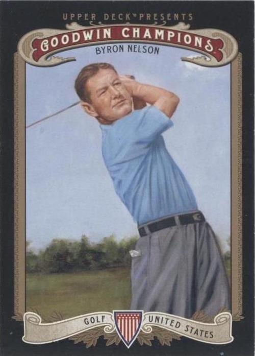 Goodwin Champions 2012 Upper Deck - Byron Nelson #31