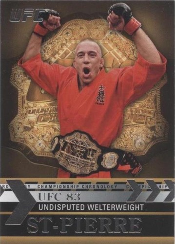 2011 Topps UFC Title Shot - Georges St-Pierre #CC-42