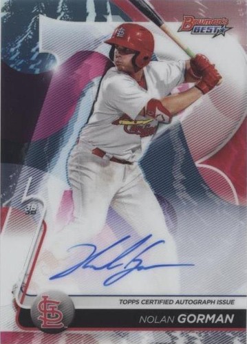 2020 Bowman's Best - Nolan Gorman #B20-NGO