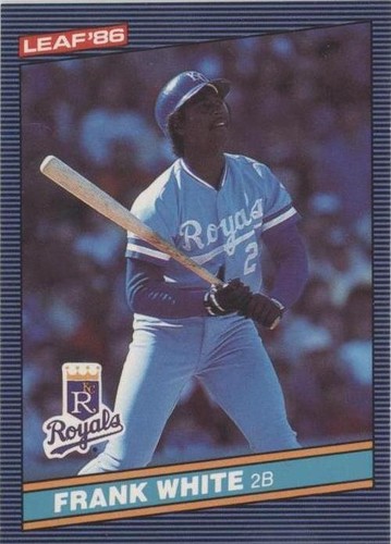 1986 Leaf Canadian - Frank White #54