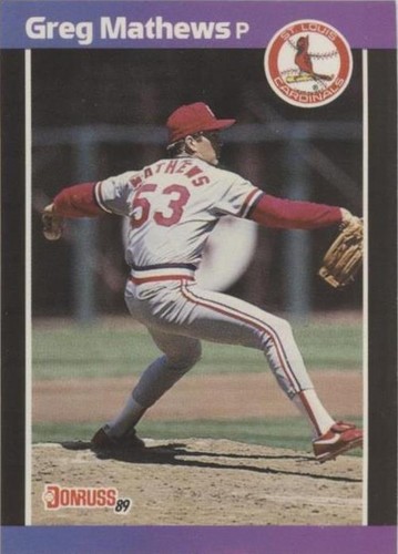 1989 Donruss - Greg Mathews #281