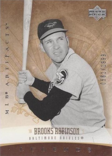 2005 Upper Deck Artifacts - Brooks Robinson #158