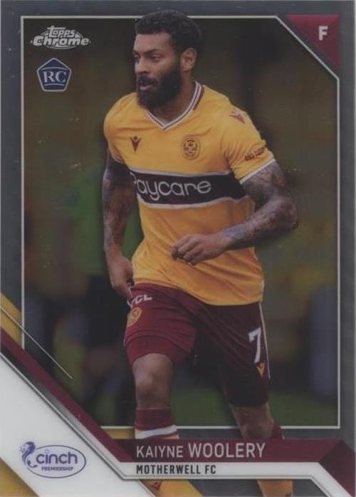 2021-22 Topps Chrome SPFL Scottish Premier League Kaiyne Woolery #85