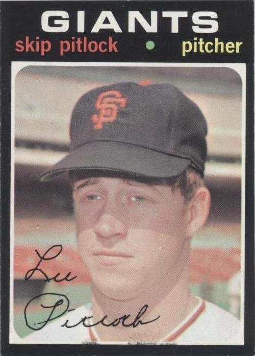 1971 Topps - Skip Pitlock #19