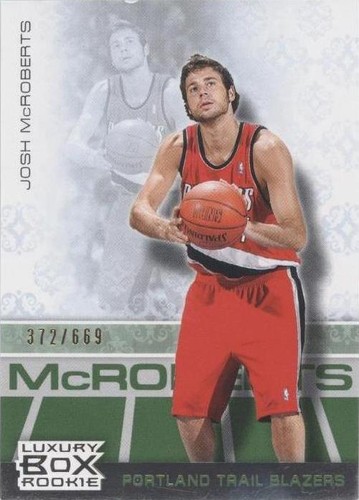 2007-08 Topps Luxury Box - Josh McRoberts #95