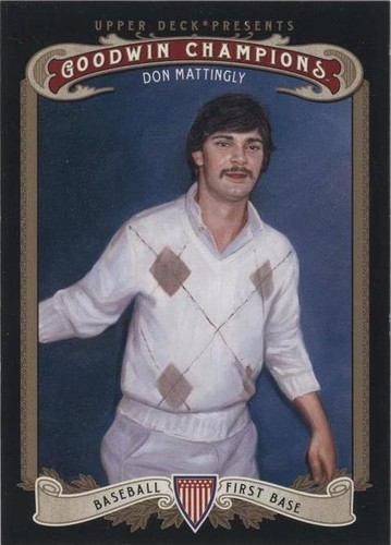 2012 Upper Deck Goodwin Champions - Don Mattingly #84