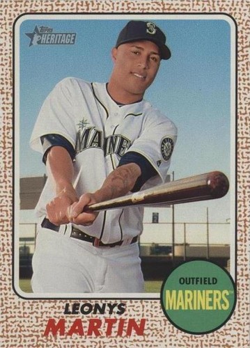 2017 Topps Heritage - Leonys Martin #82