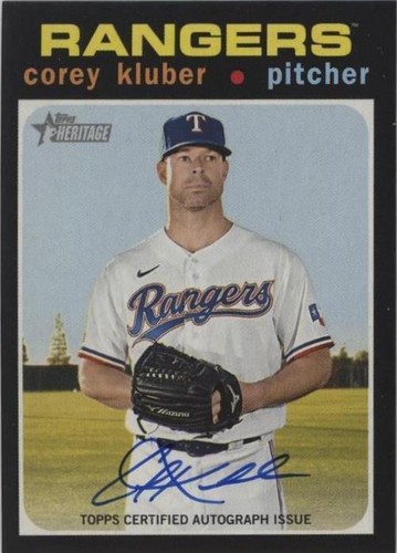 2020 Topps Heritage High Number - Corey Kluber #ROA-CK